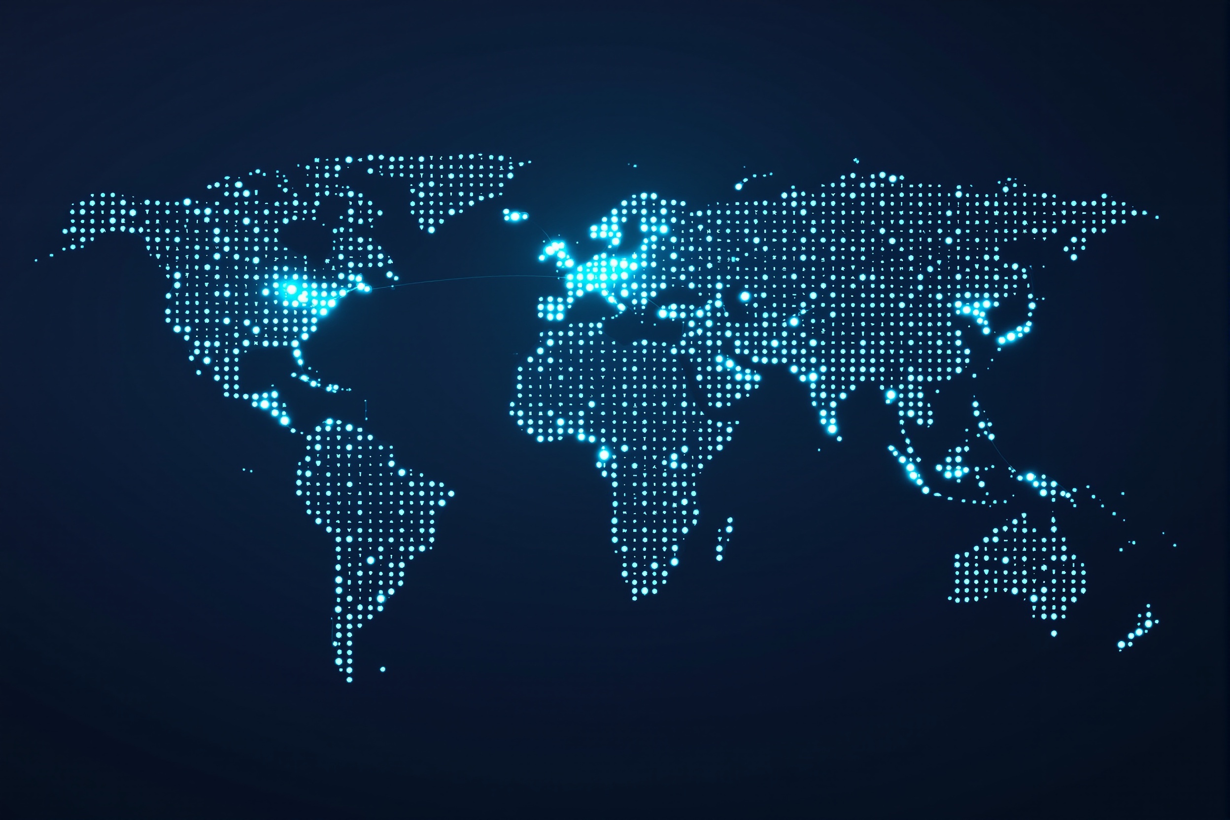 Presencia global de CPCON mostrando ubicaciones de oficinas en todo el mundo