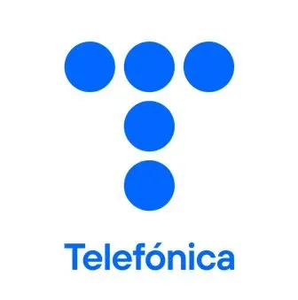Logo de Telefónica - empresa líder en telecomunicaciones que confía en CPCON para gestión de inventario y activos