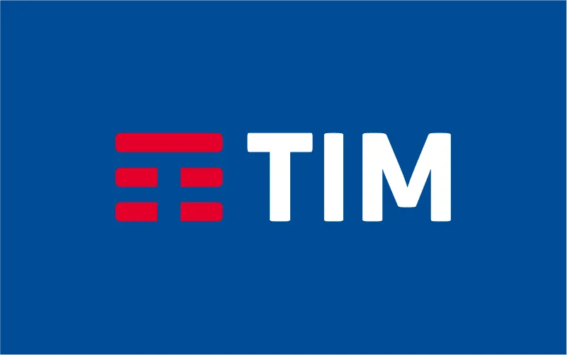 Logo de TIM - empresa líder en telecomunicaciones que confía en CPCON para gestión de inventario y activos